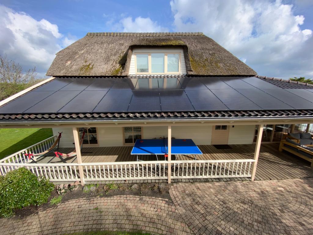 Solar Panels on House